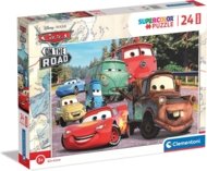 CLEMENTONI puzle Maxi Disney Cars on The Road, 24 gab., 24239
