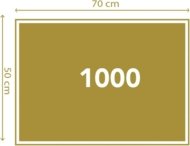 CLEMENTONI MARVEL puzle Impossible, 1000 gab., 39709