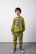 COCCODRILLO džemperis SPORTS BOY KIDS, zaļš, ZC5132301SBK-012-104, 104 cm