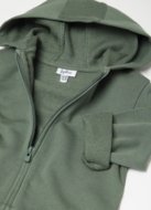 OVS džemperis ar rāvējslēdzēju ar kapuci, zaļa, , 001974077