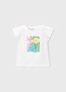 MAYORAL t-krekls bez piedurknēm, natur-lake, 3.007-85, cm