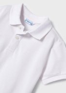 MAYORAL polo ar īsam piedurknēm 5F, balts, 150-91