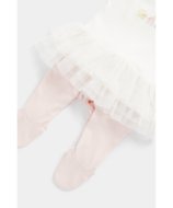 MOTHERCARE zīdaiņu kombinezons + galvas saite, EB405