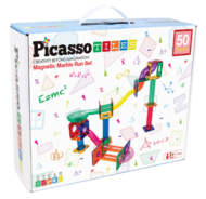 PICASSO TILES Magnētiskais konstruktors Marble Run 50 detaļas, PTG50