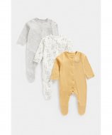 MOTHERCARE zīdaiņu kombinezons, 3 gab., CB283