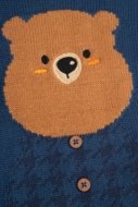 COCCODRILLO džemperis FOREST FRIENDS BOY NEWBORN, zils, ZC5172101FBN-015-086, 86 cm