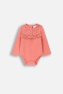 COCCODRILLO bodijs FLOWERS GIRL NEWBORN, rozā, ZC4112103FGN-007-086, 86 cm
