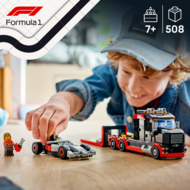 60493 F1® DISPLAY TRUCK WITH AUDI F1® RACE CAR