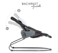 HAUCK šūpuļkrēsls ALPHA BOUNCER DELUXE, Melange grey, 661857