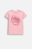 COCCODRILLO t-krekls ar īsam piedurknēm, rozā, WC6143203GGK-033-104, 104 izmērs