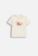 COCCODRILLO t-krekls ar īsam piedurknēm, smilšu krāsa, izmērs
