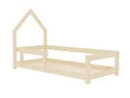 BENLEMI bērnu gulta-māja POPPI, 90x180 cm., White, 7855/90X180-BIL