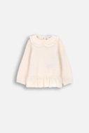 COCCODRILLO t-krekls ELEGANT BABY GIRL, ecru, ZC4143102EBG-003-098, 98 cm
