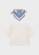 MAYORAL t-krekls ar īsam piedurknēm, sky bone, 3.009-89, 134  cm