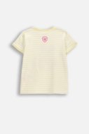 COCCODRILLO t-krekls ar īsam piedurknēm, dzelteni, WC6143202LGD-004-092