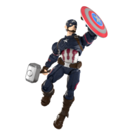 Blokees transformator  Marvel Heros - Champion Class Captain America, 81115
