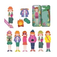 APLI KIDS magnētu komplekts Mix&Match Tropic, APLI18908