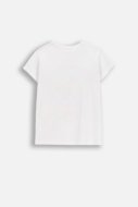 COCCODRILLO t-krekls ar īsam piedurknēm, balti, WC6143206SGK-001-110, 110 cm