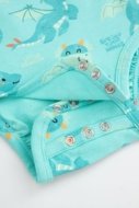 COCCODRILLO smilškrāsas krekls ar garām piedurknēm DRAGONS BOY NEWBORN, zils, WC5112602DBN-013-074, 74 cm