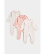 MOTHERCARE zīdaiņu kombinezons, 3 gab., CB617
