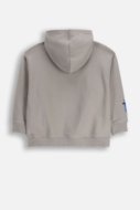COCCODRILLO džemperis ar kapuci, pelēks, cm