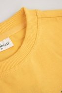 COCCODRILLO krekls ar īsām piedurknēm LICENCE BOY, dzeltens, WC5143204LBD-004-122, 122 cm