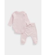 MOTHERCARE bodijs ar garām piedurknēm + bikses, EB522