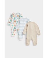 MOTHERCARE zīdaiņu kombinezons, 3 gab., CB248