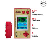 Orb Retro pārnēsājama spēļu konsole, 150 spēles, OR-RETARCCTL