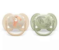 PHILIPS AVENT māneklītis Ultra soft DECO, 0-6 m, 2gab, SCF091/07