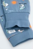 COCCODRILLO legingi HAPPY RETRO BOY NEWBORN, zils, WC5122101HBN-014-086, 86 cm