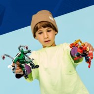 76338 LEGO® ǀ Marvel Robotu cīņa: Zirnekļcilvēks pret Doktoru Astoņkāji