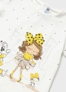 MAYORAL t-krekls ar īsam piedurknēm 4B, mimosa, 1004-16