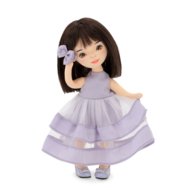 SWEET SISTERS lelle Lilu ar gaiši viletu klietu 32cm, SS04-04