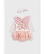 MOTHERCARE kleita ar garām piedurknēm un galvas lentu, IF546 80