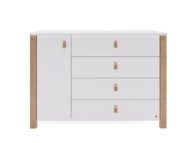 YAPPY KIDS kumode ar pārtinamo virsmu ÉTUDE II, White, DSR_ETU2_WHT