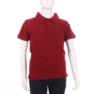MAMAJUM polo ar īsam piedurknēm, 10-000005, ķiršu krāsa, 128/134 cm
