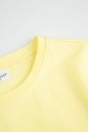 COCCODRILLO t-krekls ar īsam piedurknēm, dzelteni, WC6143201FGK-004-122