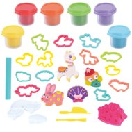 PLAYGO DOUGH dzīvnieku fermas plastilīna komplekts, 8202