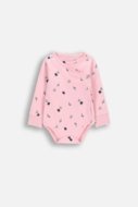 COCCODRILLO bodijs ar garām piedurknēm un pogām, rozā, izmērs