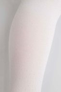 COCCODRILLO zeķubikses TIGHT MICROFIBRE COLORFUL, balts, cm
