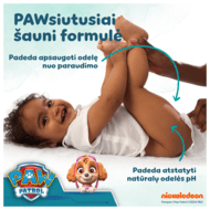 PAMPERS bērnu mitrās salvete HARMONIE AQUA PAW PATROL, 3x48 gab.