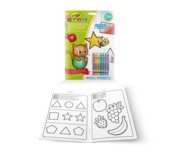 CRAYOLA MINIKIDS radošais komplekts Colour & Shape Activity Book With 8 Crayons, 25-2727G