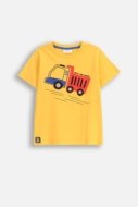 COCCODRILLO t-krekls CITY BUILDER BOY KIDS, dzeltens, ZC5143201CBK-004-104, 104 cm