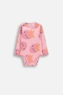 COCCODRILLO bodijs ar garām piedurknēm, rozā, izmērs