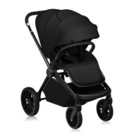 LIONELO ratiņi MIKA PLUS, Black onyx