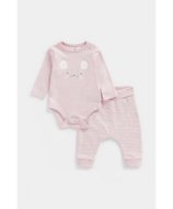 MOTHERCARE bodijs ar garām piedurknēm + bikses, EB522