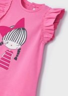 MAYORAL kleita ar īsam piedurknēm 4G, camellia, 80 cm, 1934-41