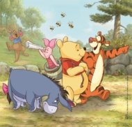 CLEMENTONI puzle Square Disney Winnie the Pooh, 3x48 gab., 25063