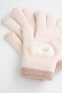 COCCODRILLO cimdi ACCESSORIES WINTER GIRL, krēmveida, ZC5360310AWG-002-L, L cm